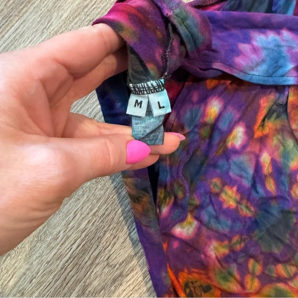 Kathmandu Colorful Tie-Dye Tank Top - Picture 5 of 5